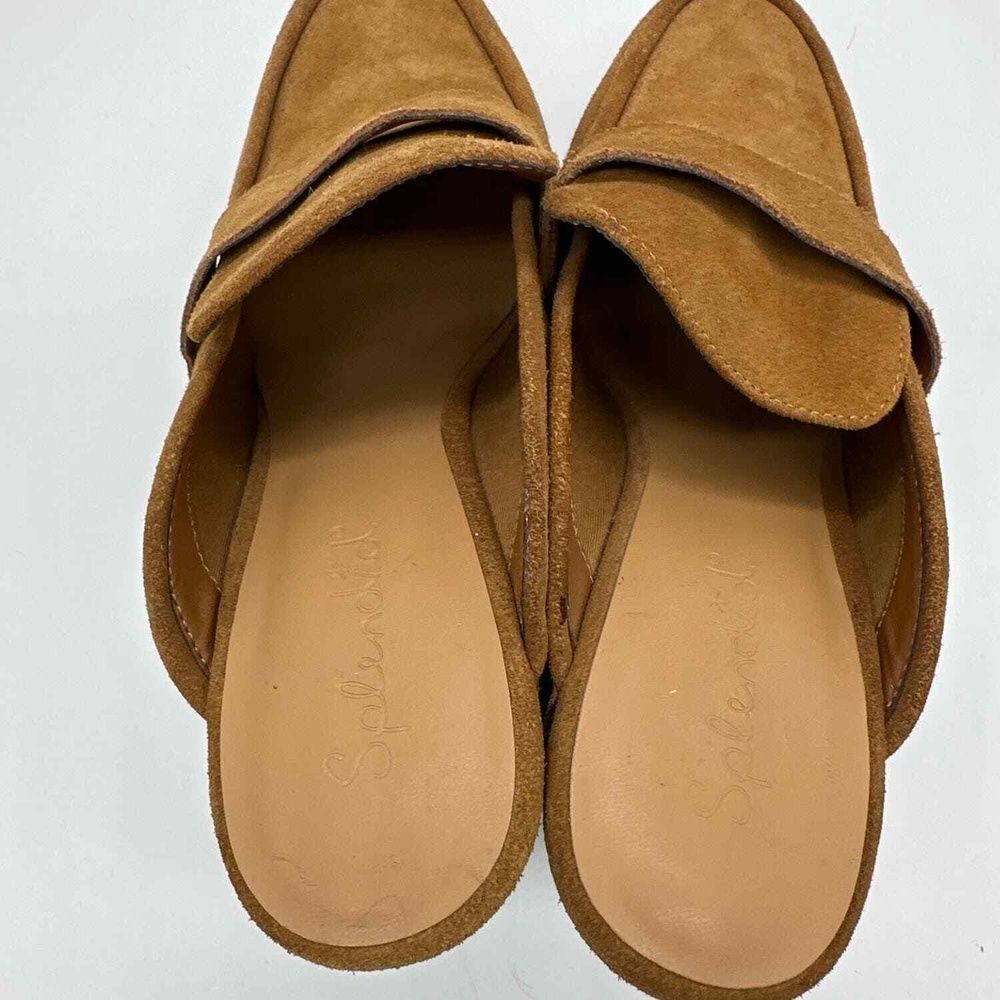 Splendid Platform Clogs Mules 10 Slide Chunky 70s Retro Boho Festival Brown Vina - Picture 5 of 9